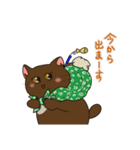 ネコだけど頑張ってたりするver2おもしろ編（個別スタンプ：16）