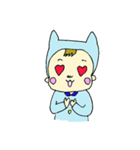 かわいいパジャマ赤ちゃん（個別スタンプ：8）