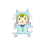 かわいいパジャマ赤ちゃん（個別スタンプ：9）