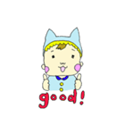 かわいいパジャマ赤ちゃん（個別スタンプ：11）