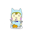 かわいいパジャマ赤ちゃん（個別スタンプ：12）