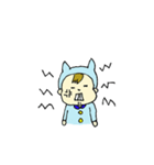 かわいいパジャマ赤ちゃん（個別スタンプ：31）
