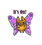 Shape Cats: Come AT Me（個別スタンプ：1）