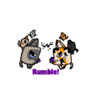 Shape Cats: Come AT Me（個別スタンプ：8）