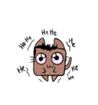 Shape Cats: Come AT Me（個別スタンプ：12）