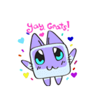 Shape Cats: Come AT Me（個別スタンプ：16）