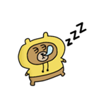 Dodo bear and cool cat（個別スタンプ：9）