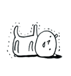 いぬ派の白いクマ（個別スタンプ：15）