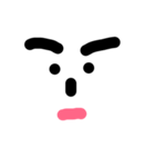 表情いろいろ（男の子）（個別スタンプ：6）