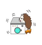 ヘッジホッグ 小さなQ（個別スタンプ：16）