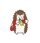 ヘッジホッグ 小さなQ（個別スタンプ：24）
