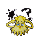 イカの「カトル君」（個別スタンプ：3）