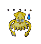 イカの「カトル君」（個別スタンプ：16）