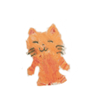 こどもらくがきネコ（個別スタンプ：1）