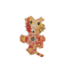 こどもらくがきネコ（個別スタンプ：3）