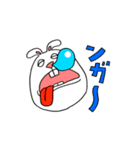 ちょいワルうさぎ ウサオ（個別スタンプ：24）