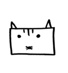 四角い顔たち（個別スタンプ：5）