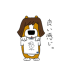 犬と男 ほぼ犬編（個別スタンプ：14）