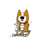 犬と男 ほぼ犬編（個別スタンプ：33）