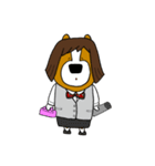 犬と男 ほぼ犬編（個別スタンプ：38）