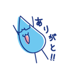 水眼鏡。（個別スタンプ：1）