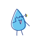 水眼鏡。（個別スタンプ：3）
