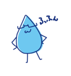 水眼鏡。（個別スタンプ：15）