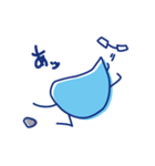 水眼鏡。（個別スタンプ：34）