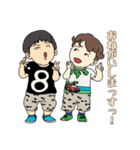 なつ ハル ・ ブラザーズ（個別スタンプ：1）