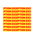 Stylish Exceptions（個別スタンプ：1）