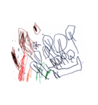 子どものお絵かき（個別スタンプ：7）