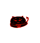 Cute black devil（個別スタンプ：1）