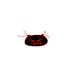 Cute black devil（個別スタンプ：2）