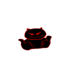 Cute black devil（個別スタンプ：5）