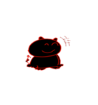 Cute black devil（個別スタンプ：6）