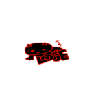 Cute black devil（個別スタンプ：12）