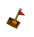 死亡フラグ（個別スタンプ：2）