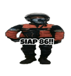 Nuel si single fighter（個別スタンプ：4）