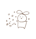 何かが足りないうさぎ（個別スタンプ：6）