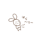 何かが足りないうさぎ（個別スタンプ：15）
