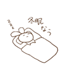 何かが足りないうさぎ（個別スタンプ：16）