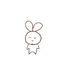 何かが足りないうさぎ（個別スタンプ：17）