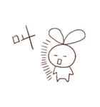 何かが足りないうさぎ（個別スタンプ：26）