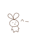 何かが足りないうさぎ（個別スタンプ：31）