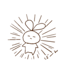 何かが足りないうさぎ（個別スタンプ：33）