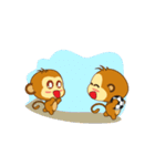 Always Having Fun Monkeys_animate_1（個別スタンプ：3）