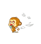 Always Having Fun Monkeys_animate_1（個別スタンプ：8）