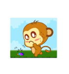 Always Having Fun Monkeys_animate_1（個別スタンプ：10）