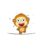 Always Having Fun Monkeys_animate_1（個別スタンプ：14）