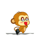 Always Having Fun Monkeys_animate_1（個別スタンプ：16）